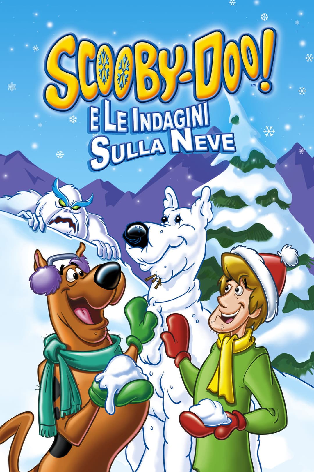 Poster di Scooby-Doo! e le indagini sulla neve
