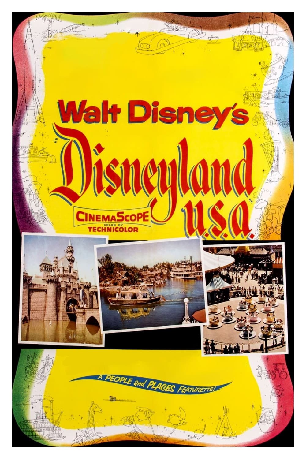 Poster di Disneyland: U.S.A.