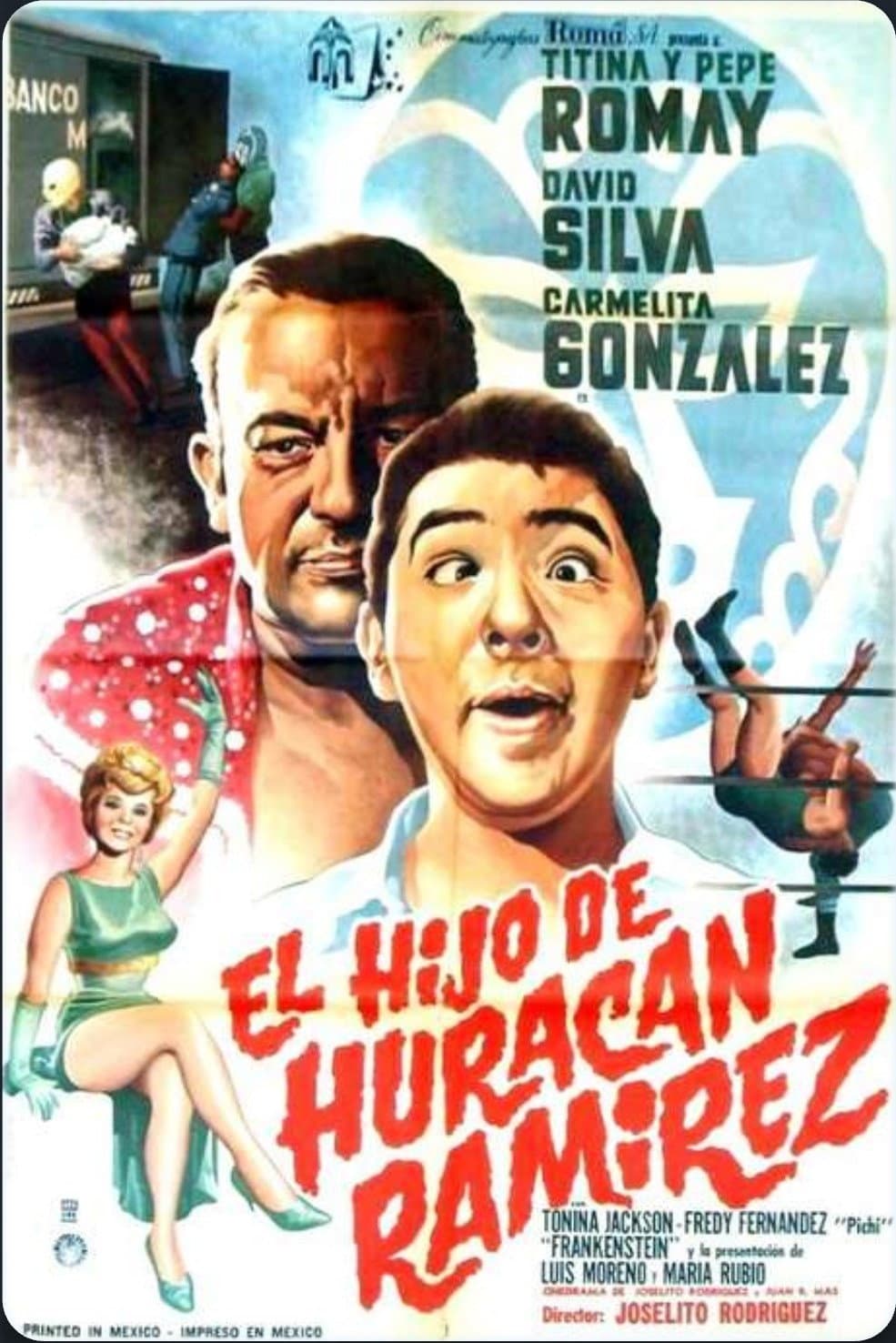 Poster di El hijo de Huracán Ramírez