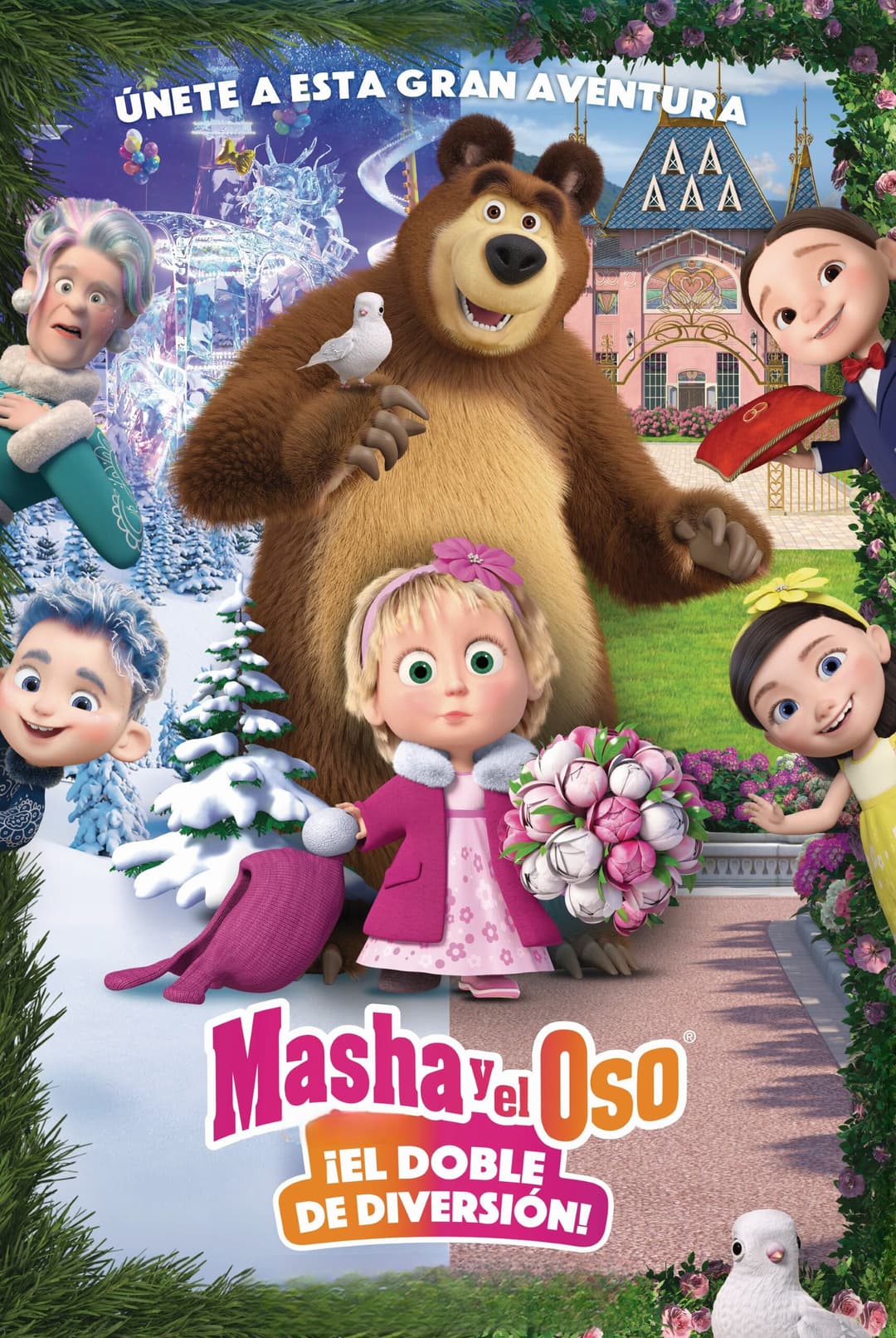 Poster di Masha and the Bear: Twice the Fun