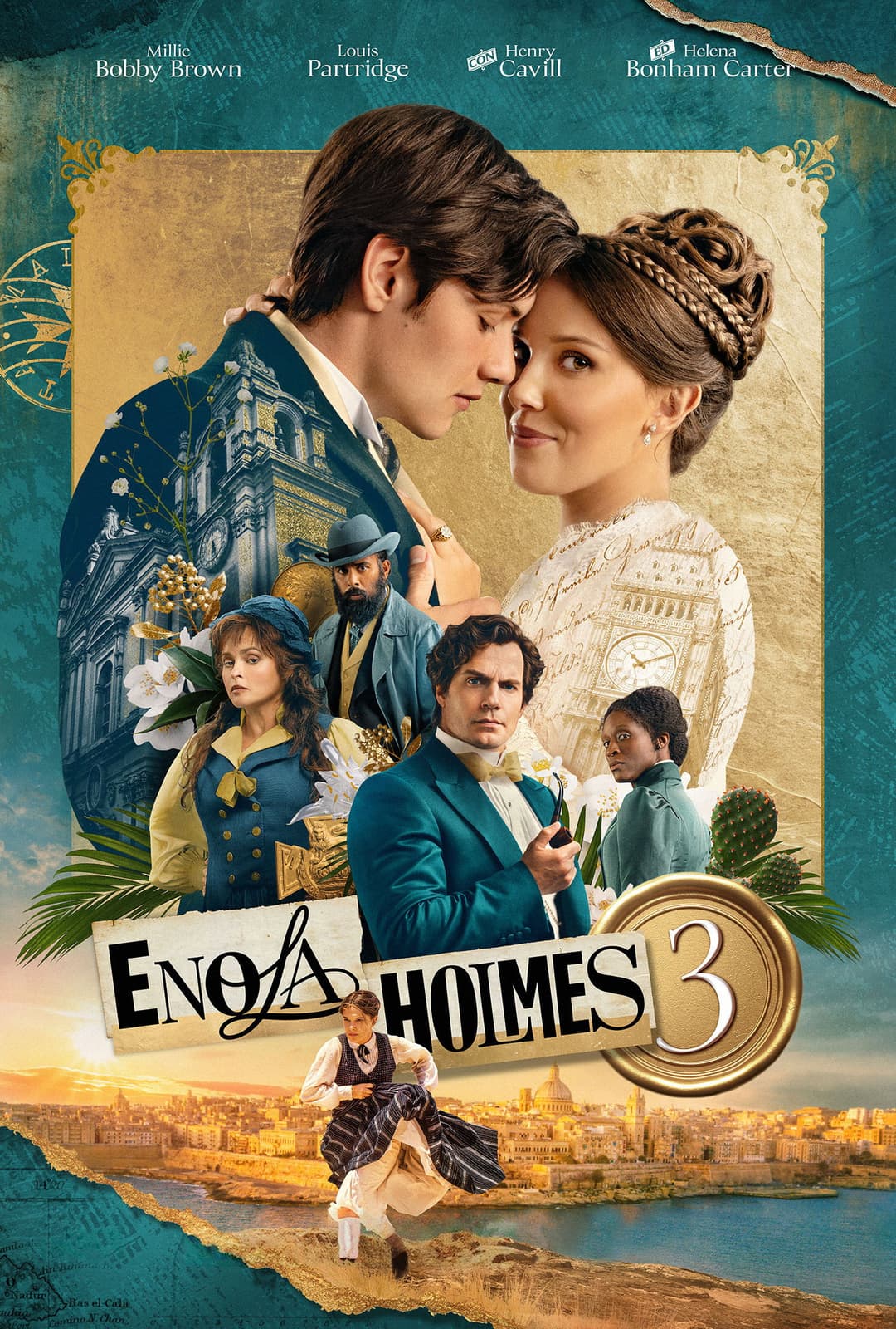 Poster di Enola Holmes 3