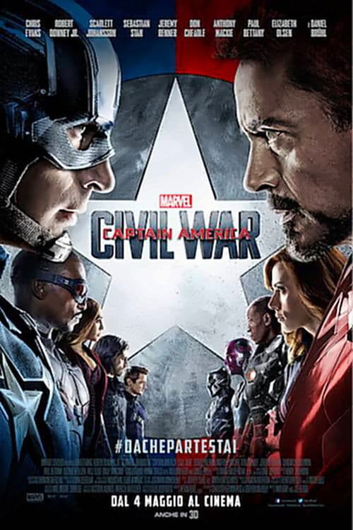 Poster di Captain America: Civil War