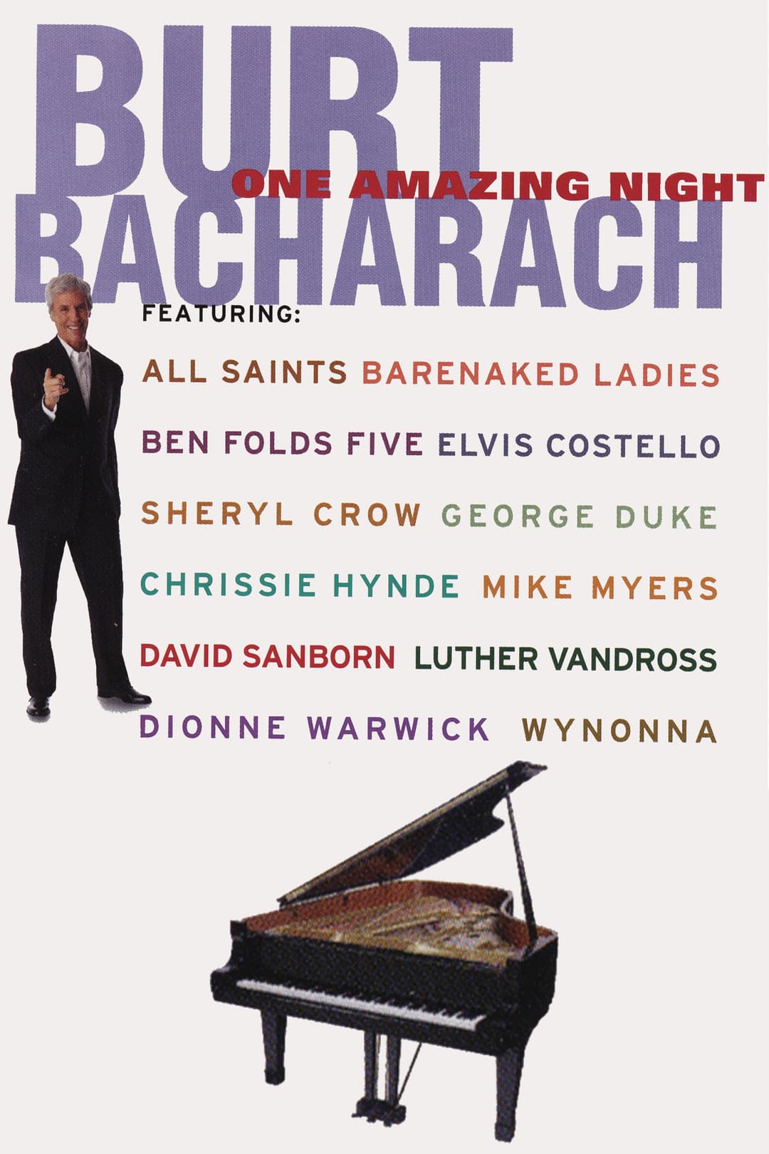 Poster di Burt Bacharach: One Amazing Night
