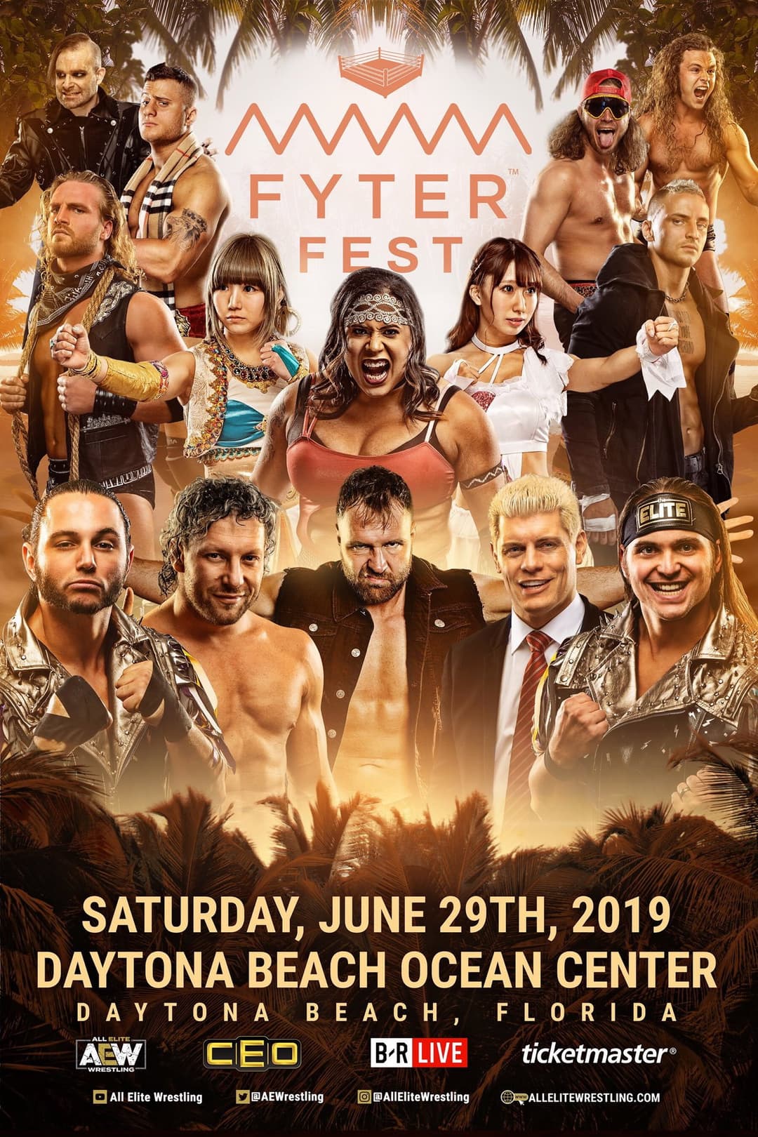 Poster di AEW Fyter Fest