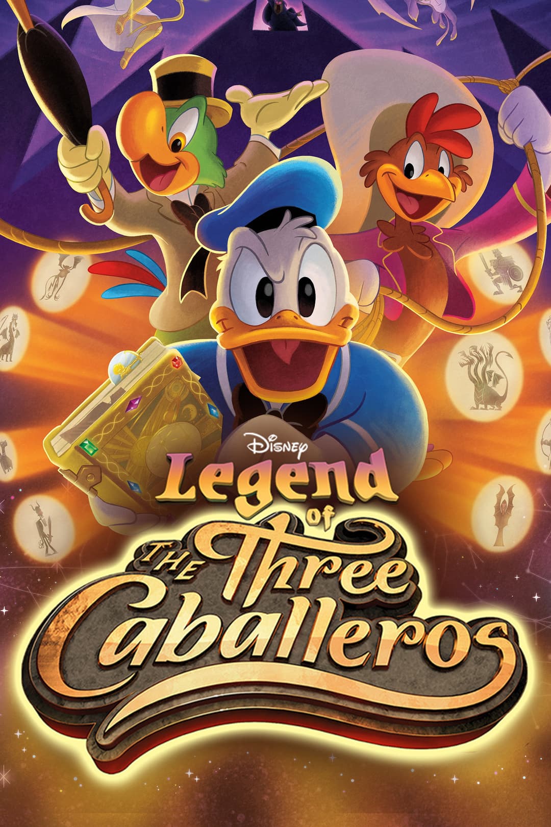Poster di La leggenda dei tre caballeros