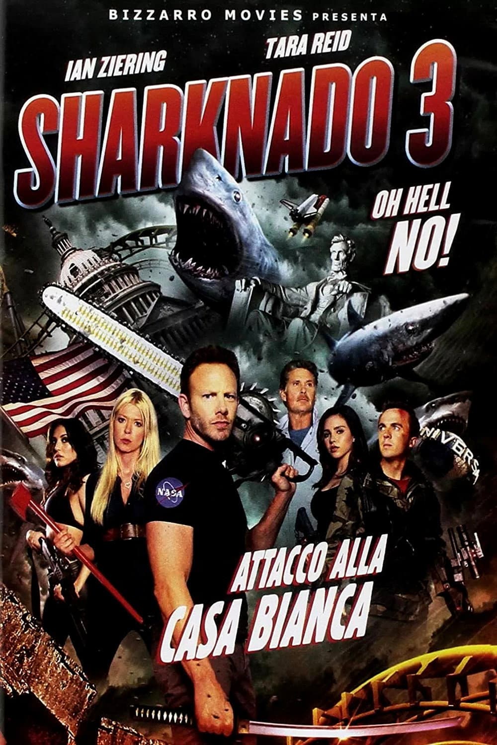 Poster di Sharknado 3: Attacco alla Casa bianca