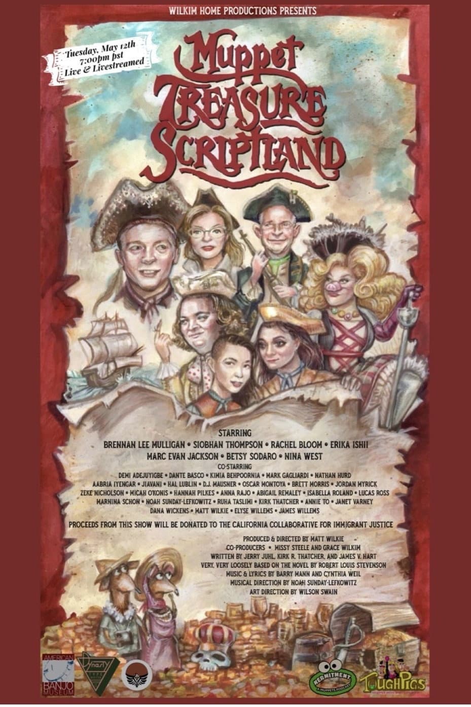 Poster di Muppet Treasure Scriptland