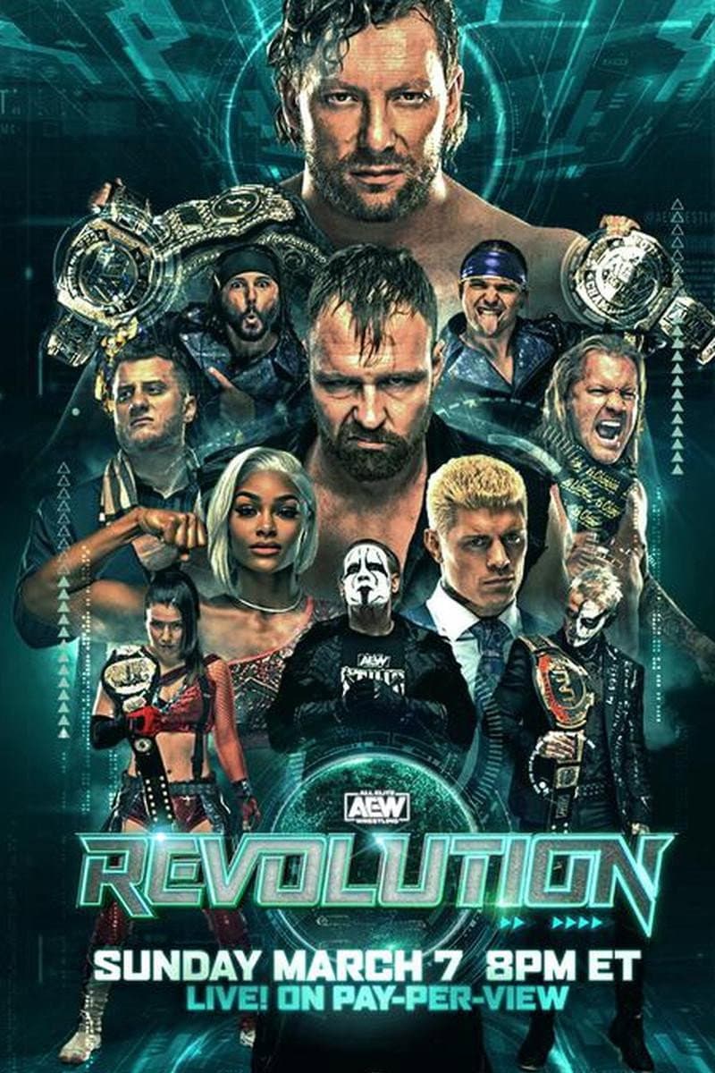 Poster di AEW Revolution 2021