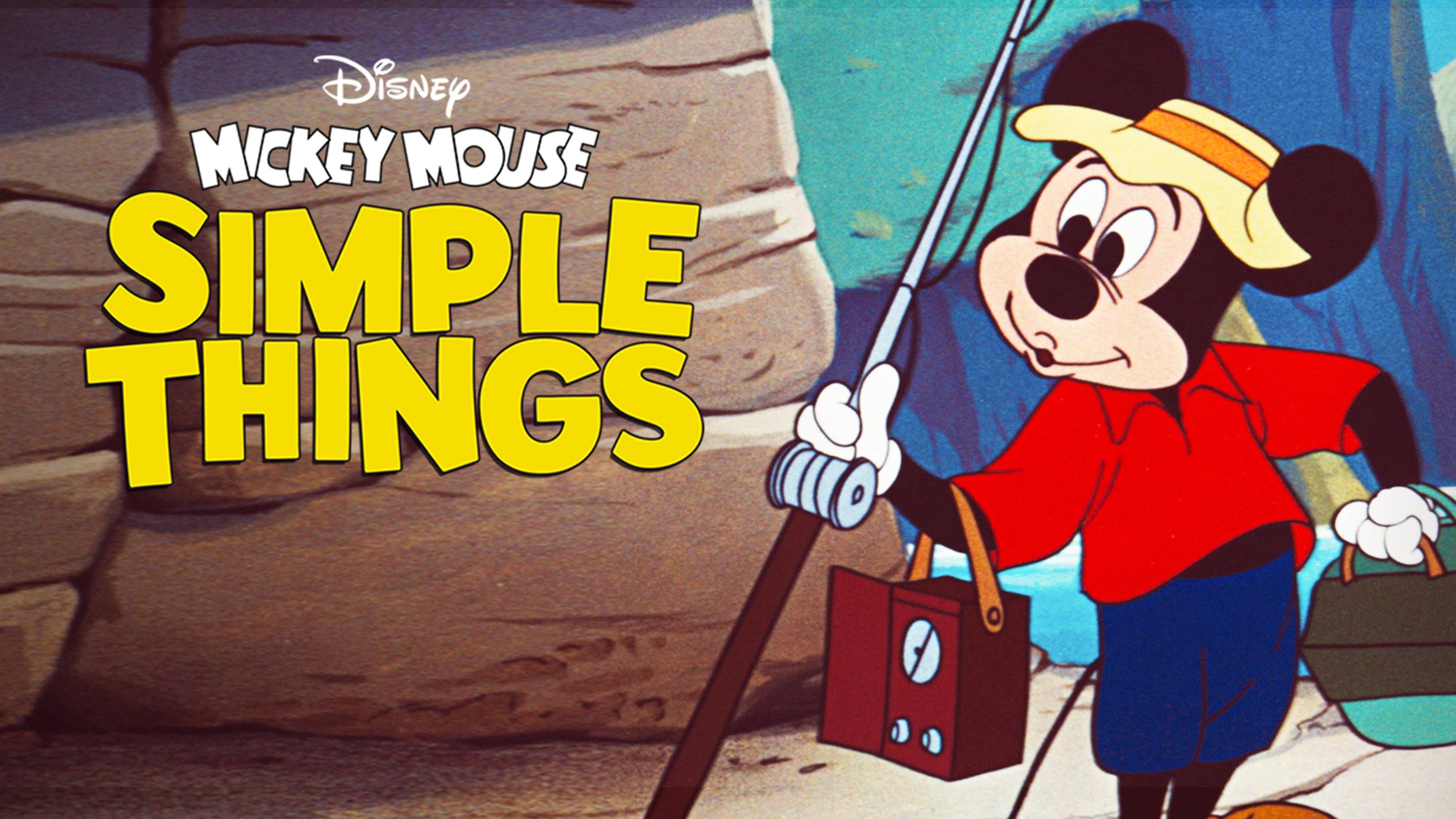 Topolino a pesca - immagine