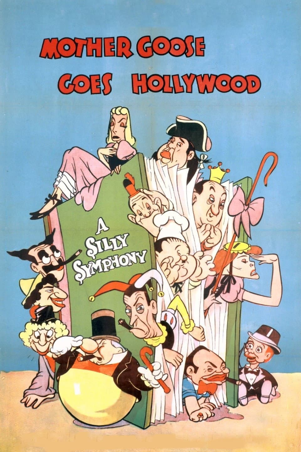 Poster di Tra le stelle di Hollywood