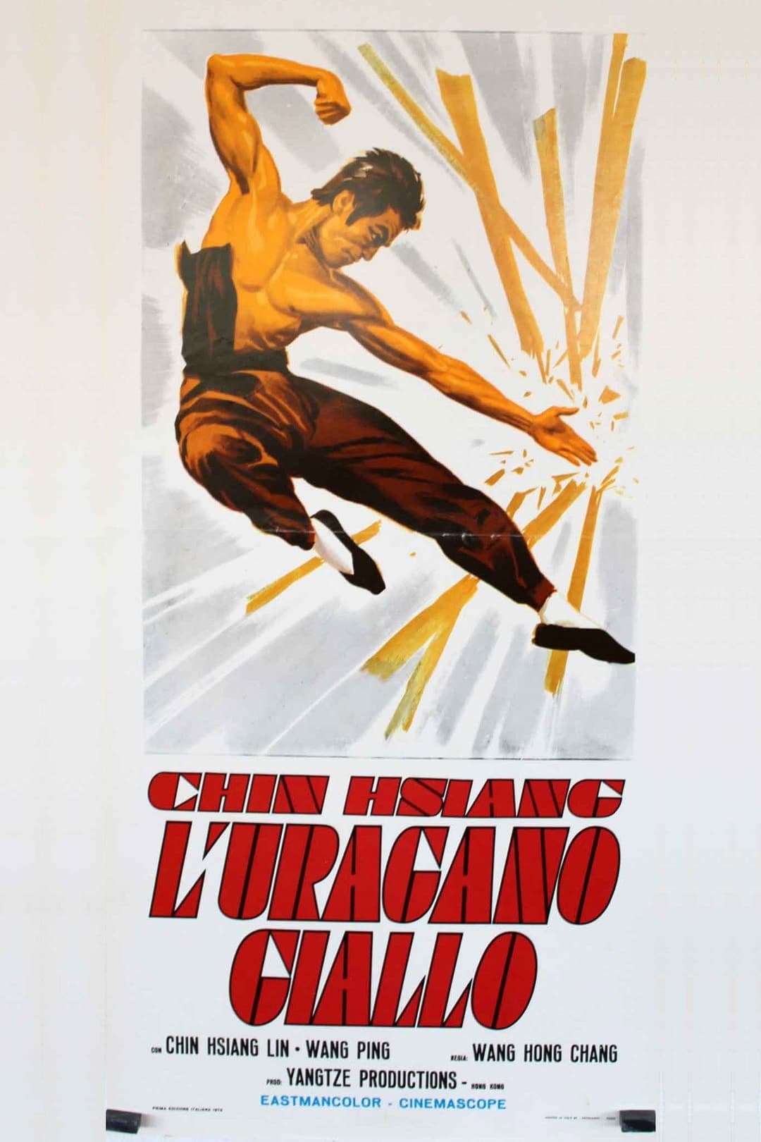 Poster di Chin Hsiang l'uragano giallo