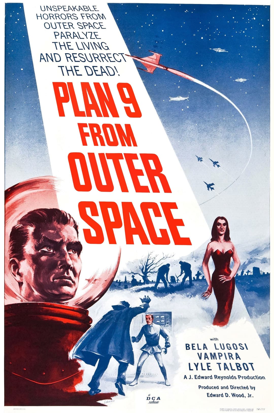 Poster di Plan 9 from Outer Space