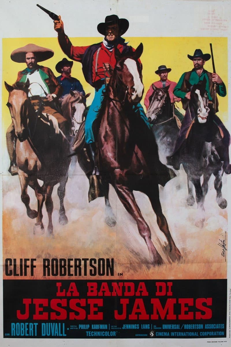 Poster di La banda di Jesse James