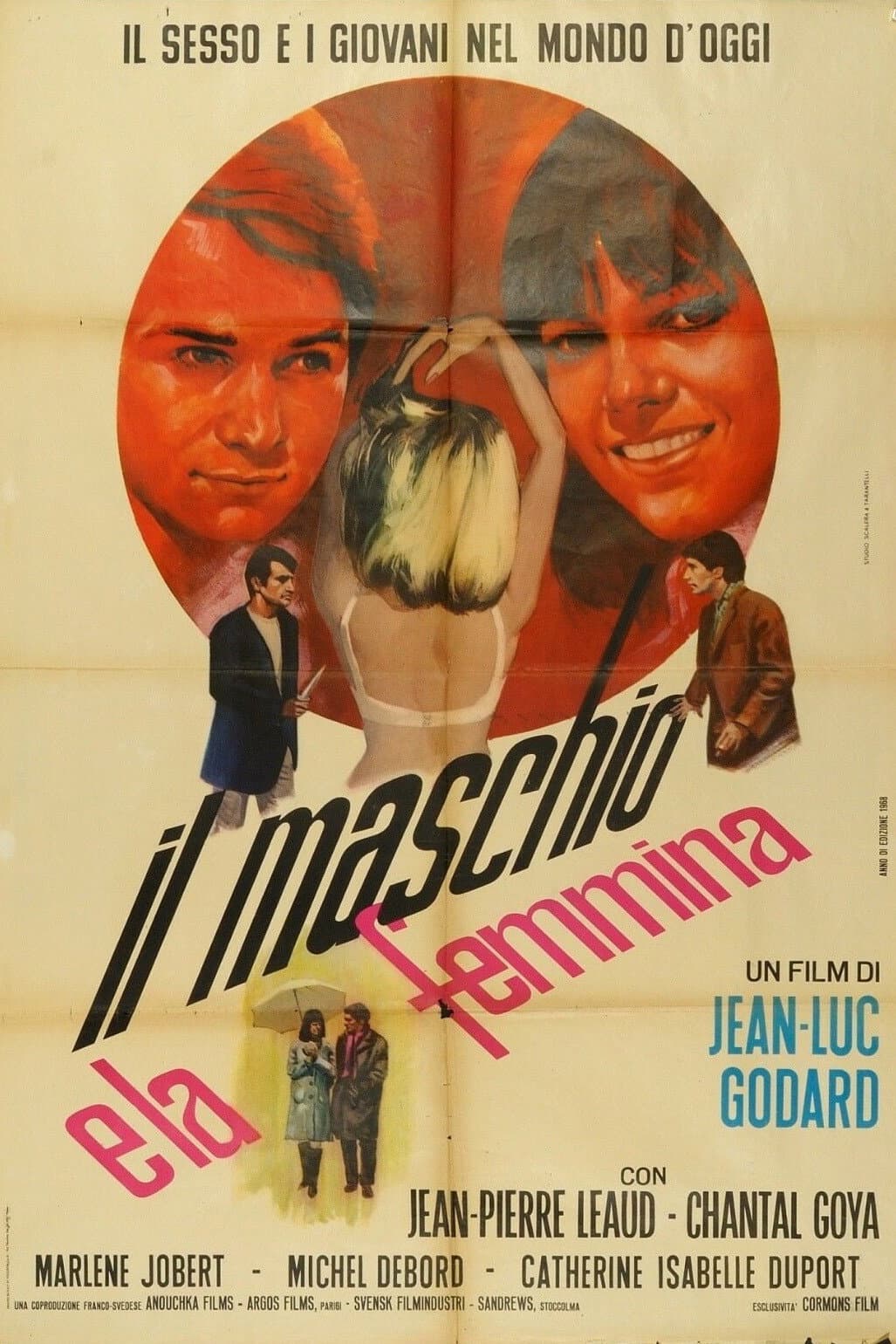 Poster di Il maschio e la femmina