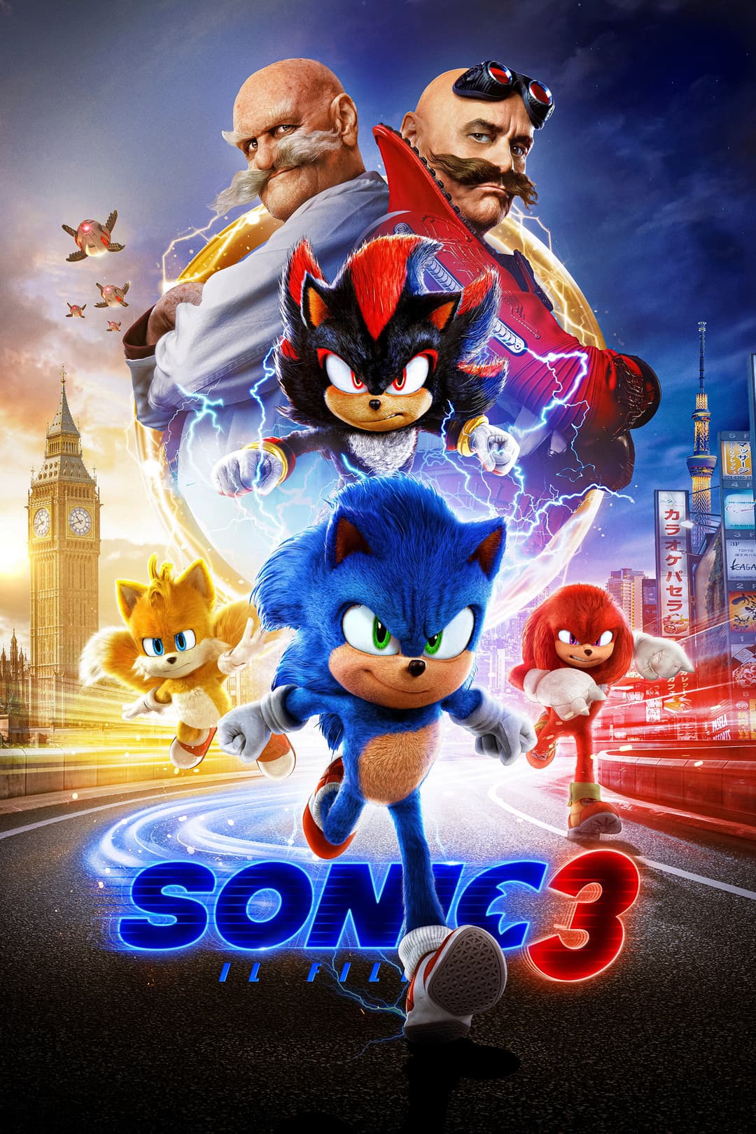 Poster di Sonic 3: Il film