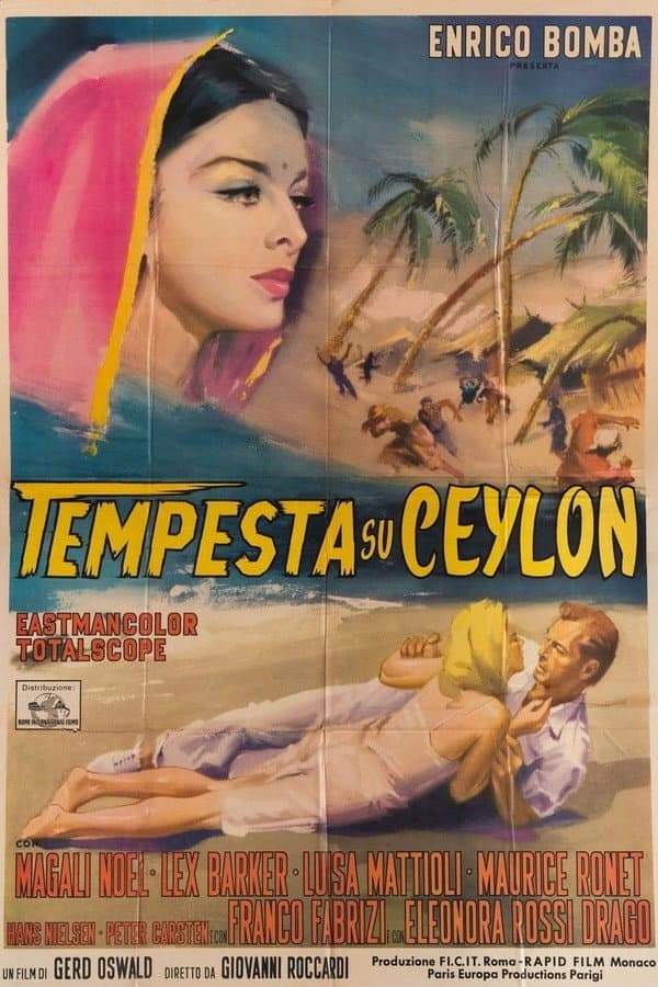 Poster di Tempesta su Ceylon