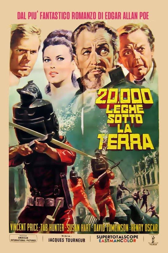 Poster di 20.000 leghe sotto la Terra