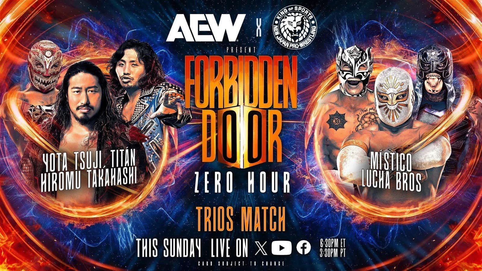 AEW x NJPW Present Forbidden Door 2024 - immagine