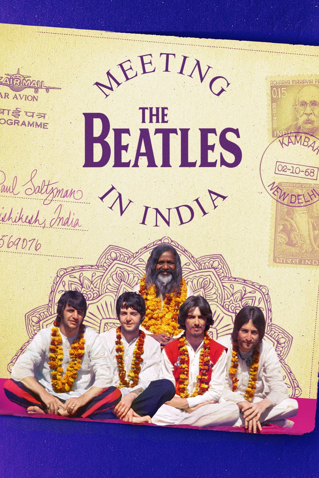 Poster di In India con i Beatles