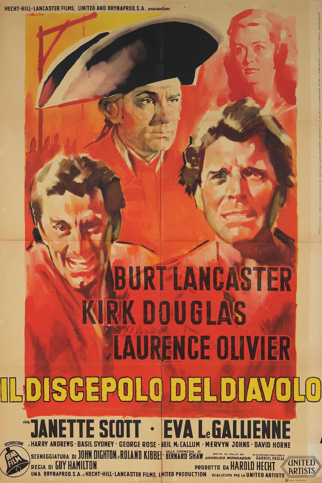 Poster di Il discepolo del diavolo