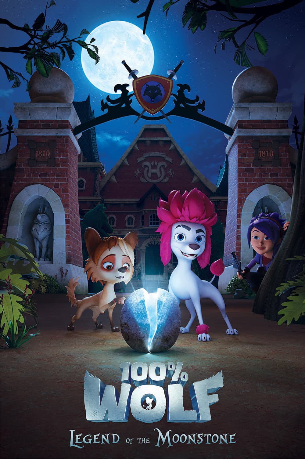 Poster di 100% Wolf: The Legend of the Moonstone