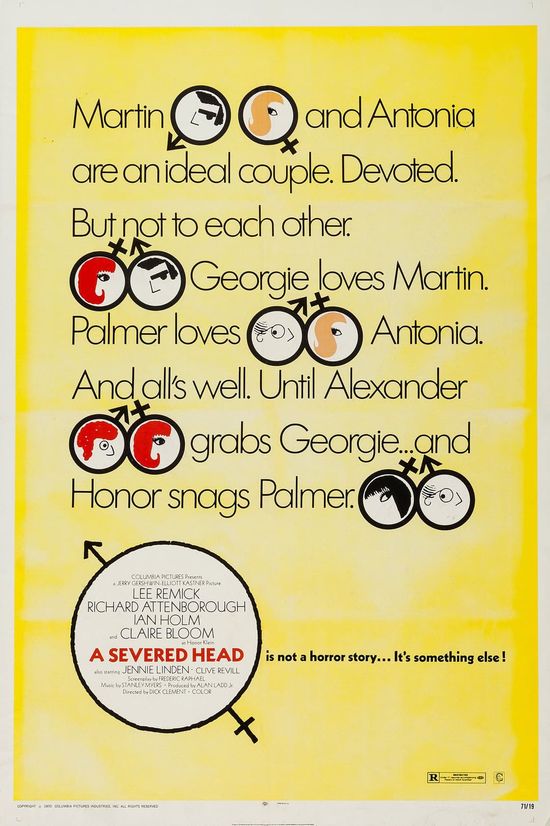 Poster di A Severed Head