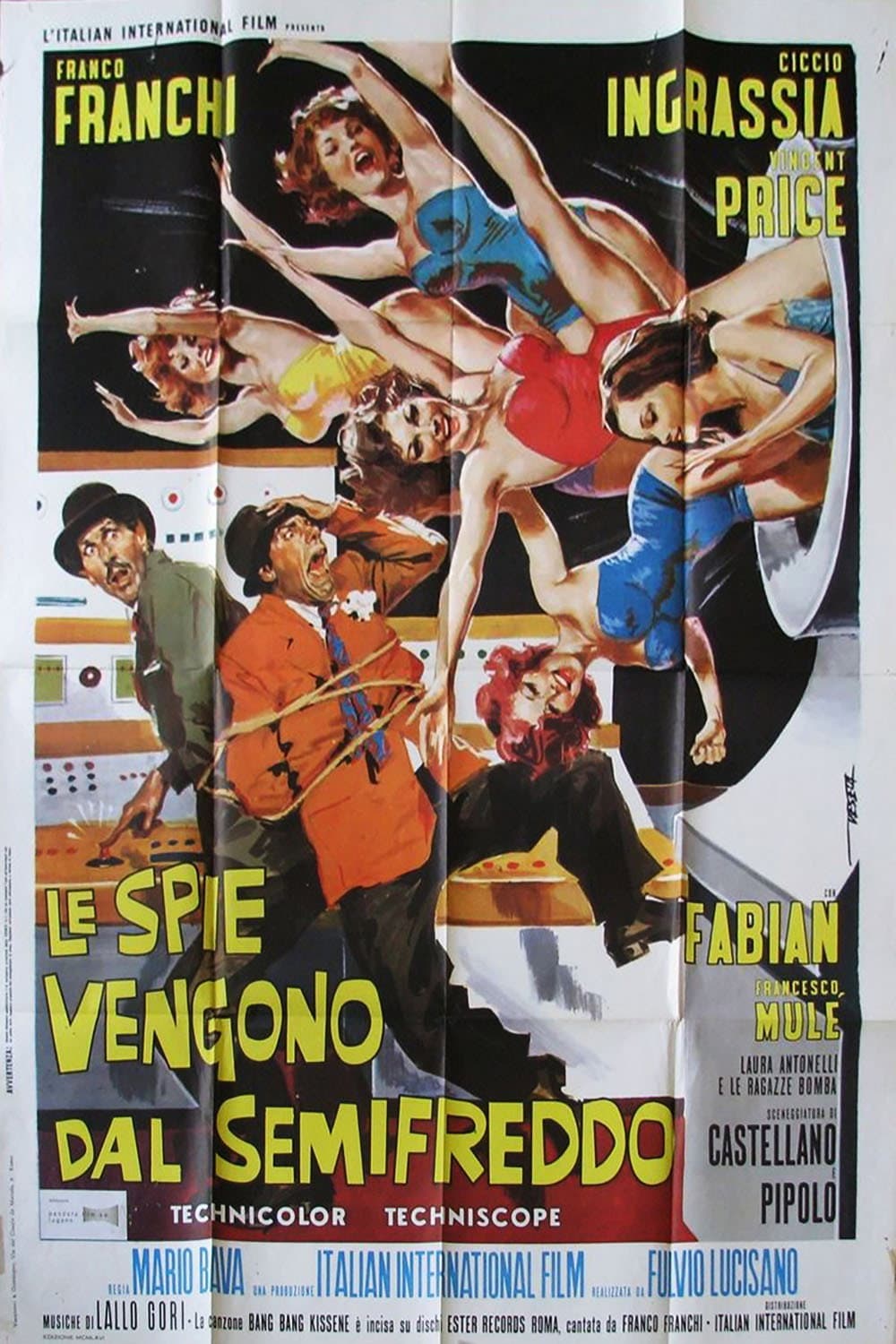 Poster di Le spie vengono dal semifreddo
