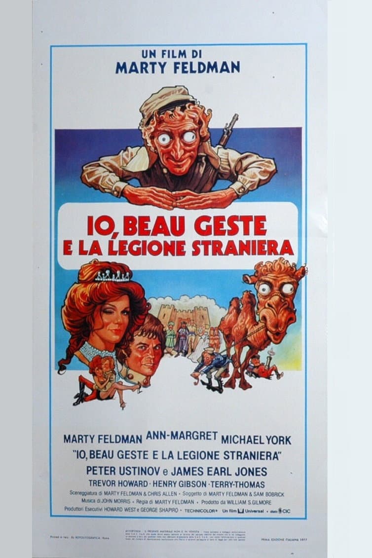 Poster di Io, Beau Geste e la legione straniera