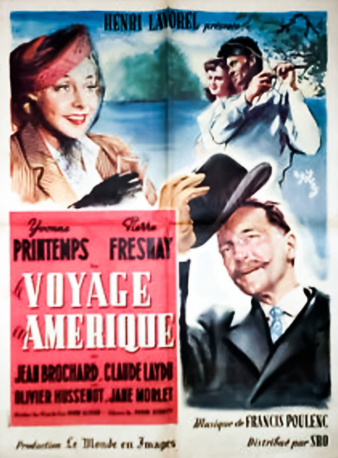 Poster di Le Voyage en Amérique