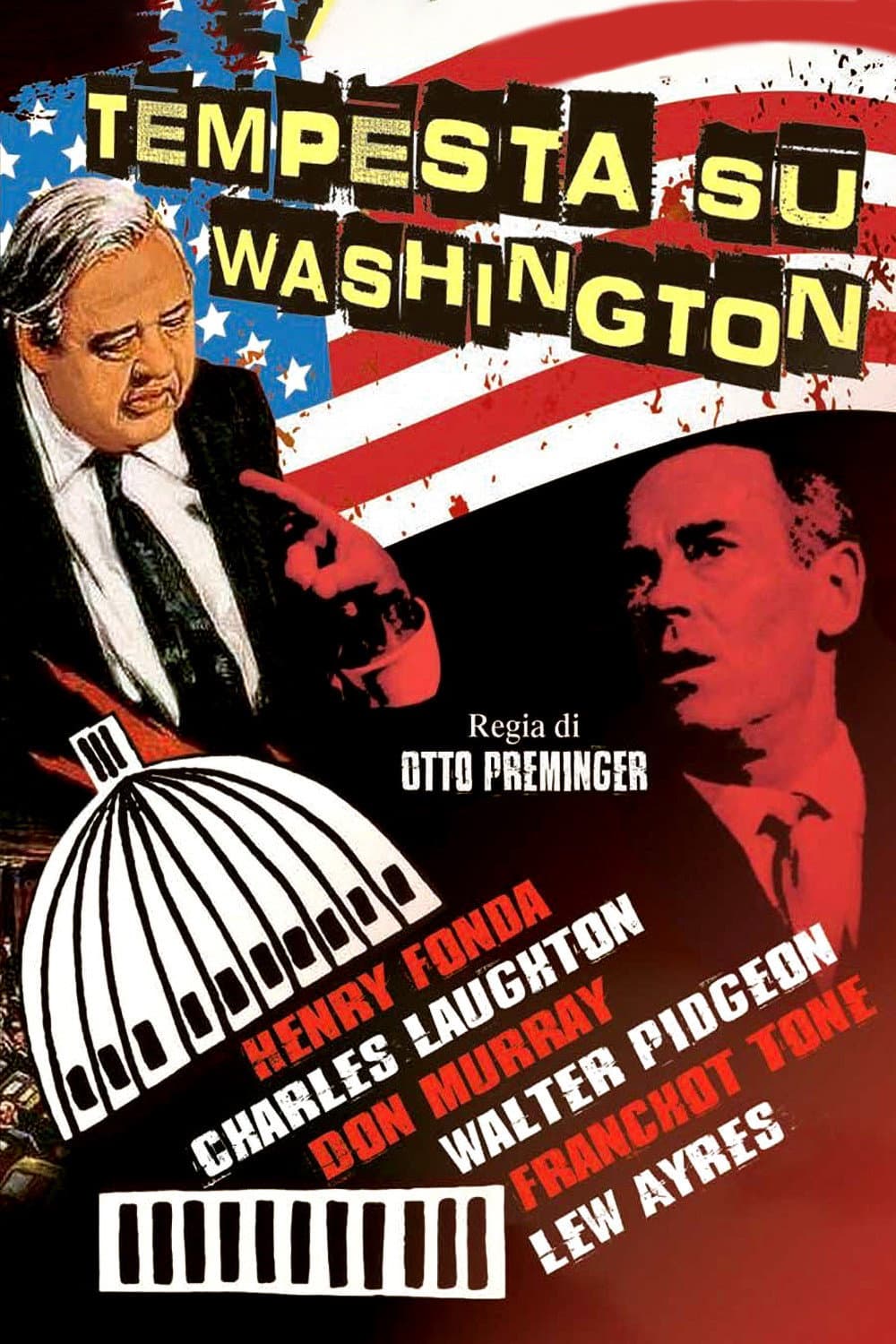 Poster di Tempesta su Washington