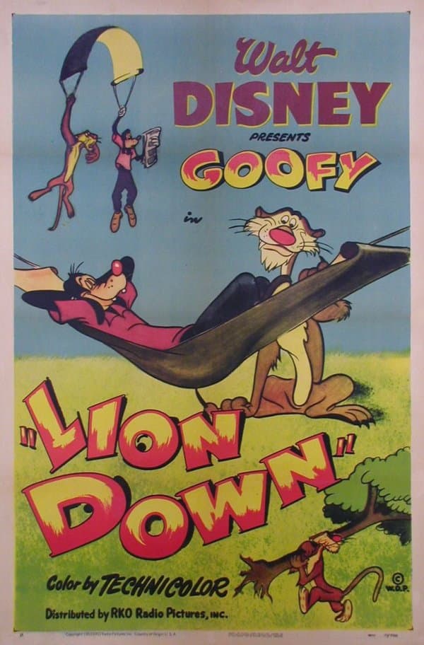 Poster di Pippo e il leone