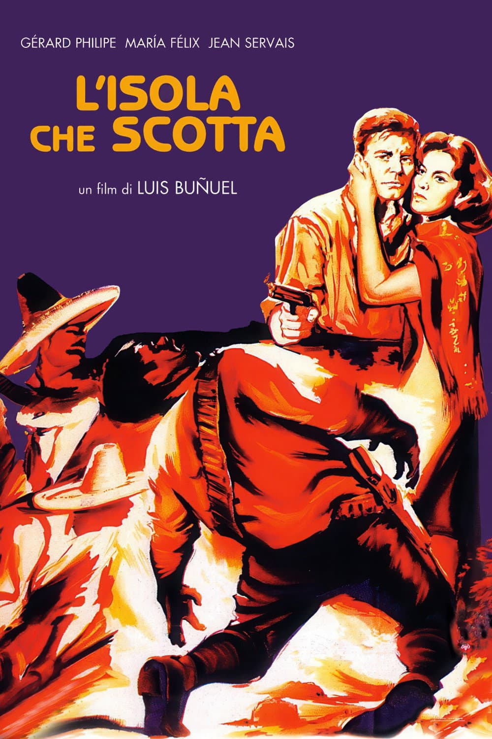 Poster di L'isola che scotta