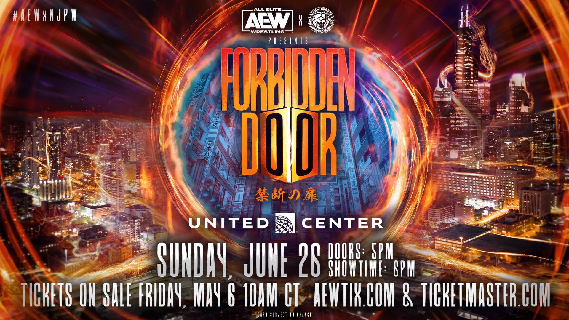 AEW x NJPW Presents Forbidden Door 2022 - immagine