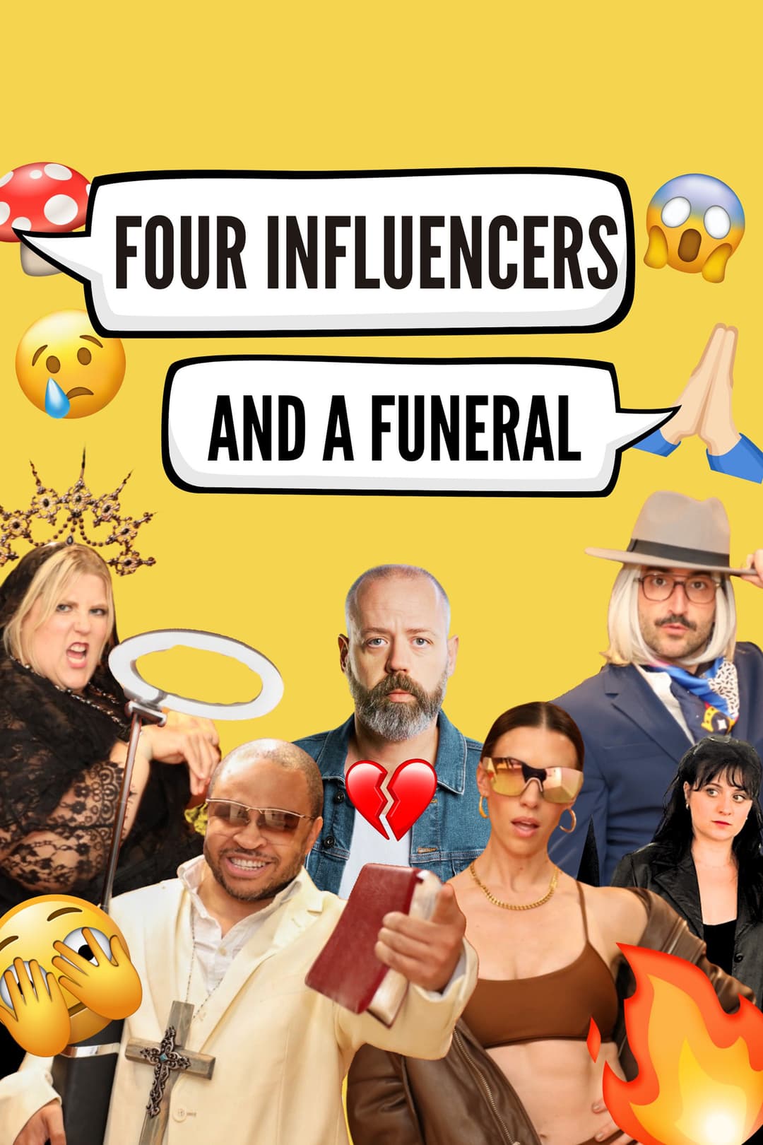 Poster di Four Influencers and a Funeral