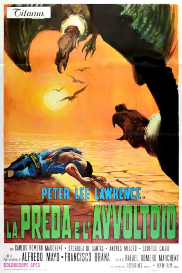 Poster di La preda e l'avvoltoio