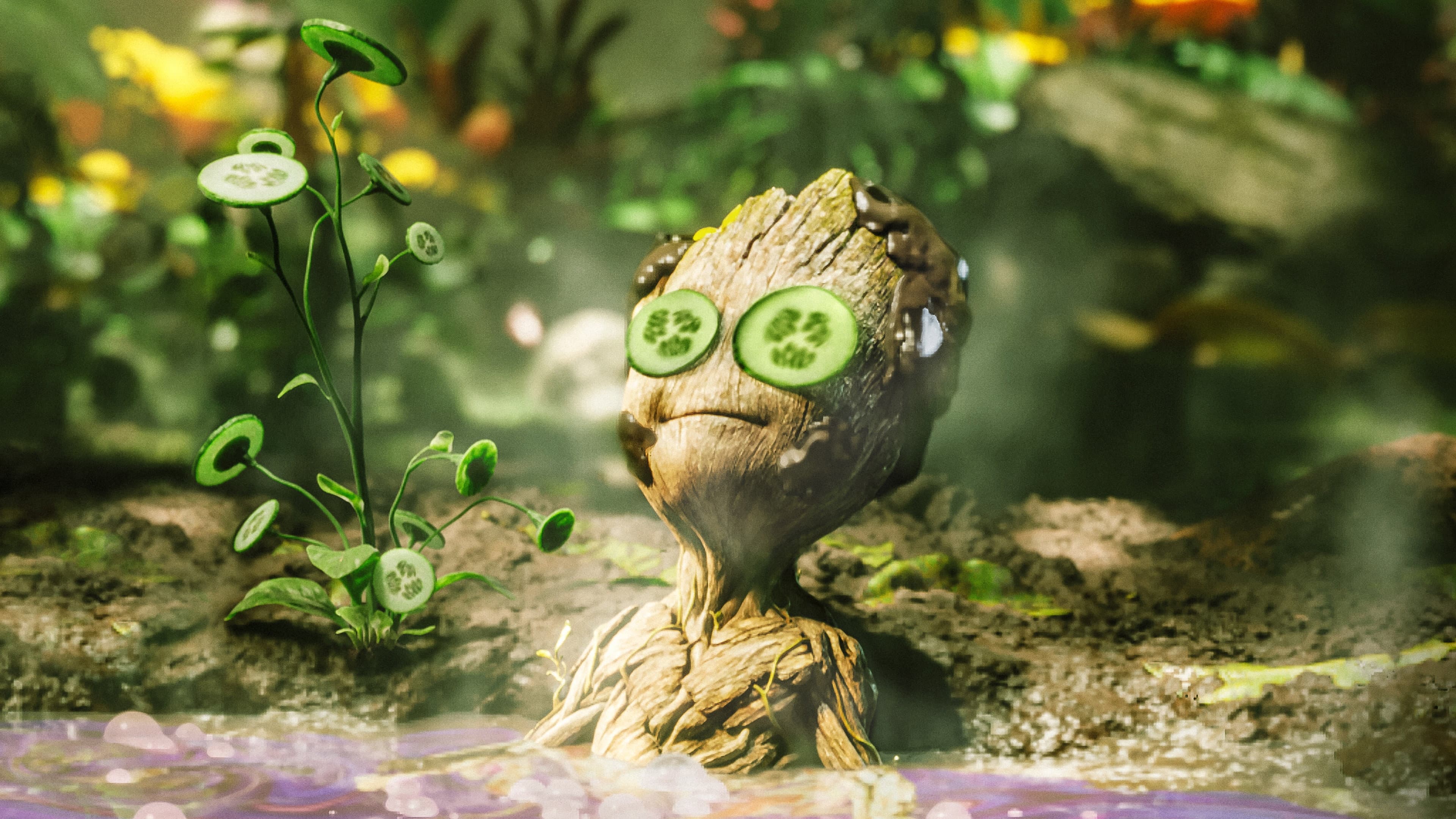 Groot fa il bagno - immagine